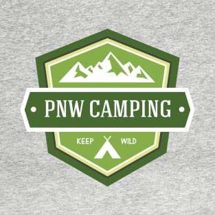 Pacific Northwest camping badge T-Shirt